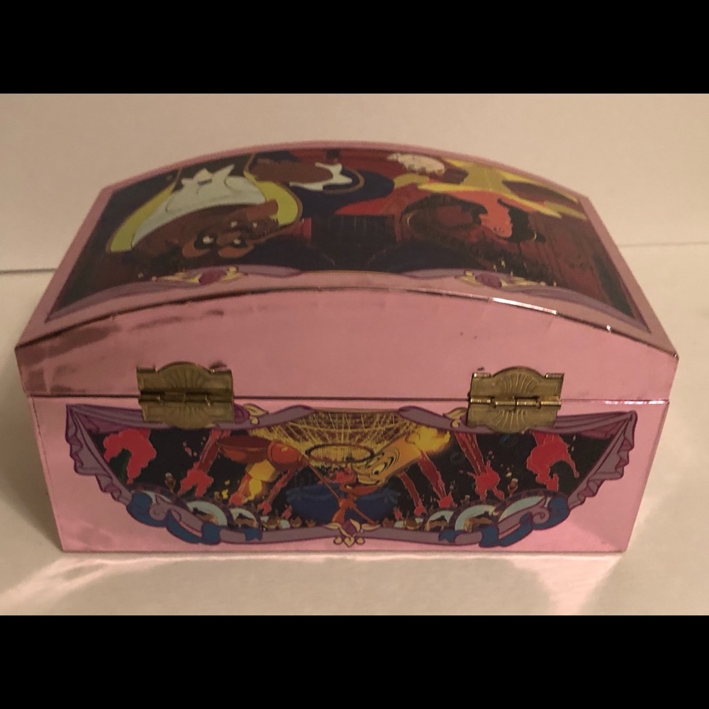 1991 Disney Beauty + the Beast Music Box NWT - Picture 7 of 16